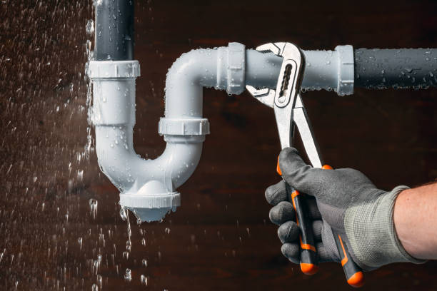Professional Sewer Line Repair technician working in Brightwood, OR